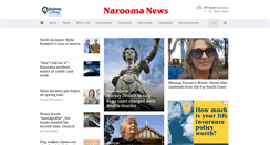Desktop Screenshot of naroomanewsonline.com.au
